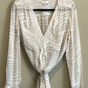 Gorgeous sheer blouse